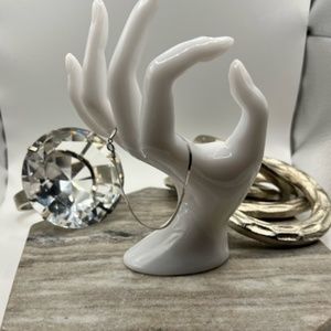 Dainty 14k herringbone bracelet